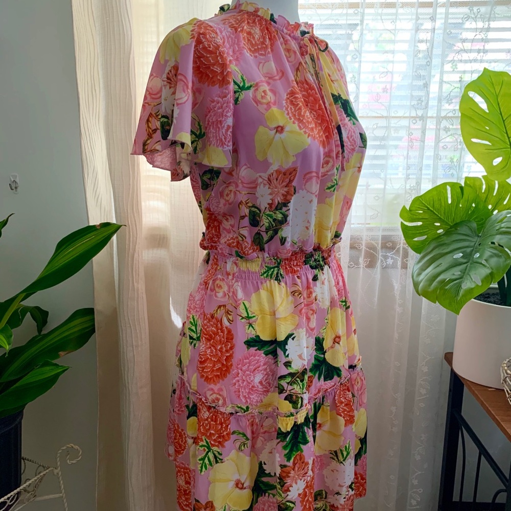 Summer floral dress